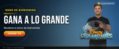 Bono de Bienvenida del 100% promotion banner